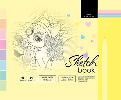 Opakowanie Szkicownik 197x145/48K 100g TW FRESH