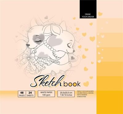 Opakowanie Szkicownik 200x200/48K 100g TW FRESH