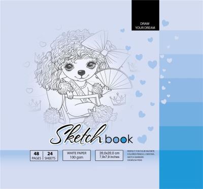 Opakowanie Szkicownik 200x200/48K 100g TW FRESH