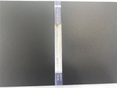 Opakowanie Teczka ofertowa A4+ 10 koszulek Czarna FRESH