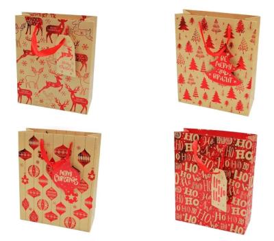 Torba prezentowa świąteczna 26x32x10 mix. Wydawca: OneDollar. SmakLiter.pl Opakowanie Torba prezentowa świąteczna 26x32x10 mix