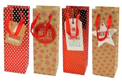 Torba prezentowa świąteczna 35,5x12,5x8 mix. Wydawca: OneDollar. SmakLiter.pl Opakowanie Torba prezentowa świąteczna 35,5x12,5x8 mix