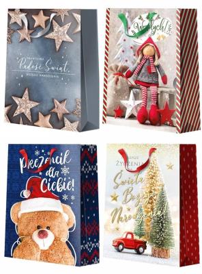 Opakowanie Torba TXL-102 Boże Narodzenie Świąteczne MIX