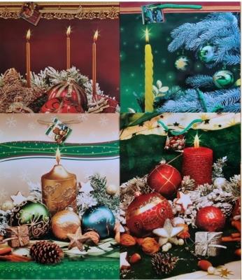 Opakowanie Torebka ozdobna Boże Narodzenie PL-9 duża Stroiki