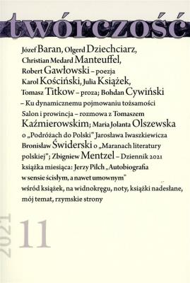 Okładka książki Twórczość 11/2021