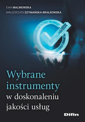Okładka książki Wybrane instrumenty w doskonaleniu jakości usług