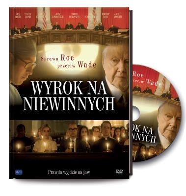 Okładka książki Wyrok na niewinnych + DVD