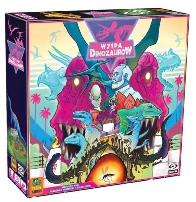 Wyspa Dinozaurów. Wydawca: GALAKTA. SmakLiter.pl Opakowanie Wyspa Dinozaurów