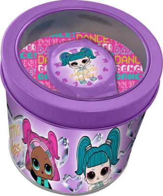 Opakowanie Zegarek analogowy L.O.L. w metalowym opakowaniu LOL21002