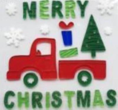 Opakowanie Żelowe naklejki dekoracyjne - BN Ciężarówka