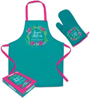 Opakowanie Zestaw fartuch i rękawiczki Garden-Super Babcia