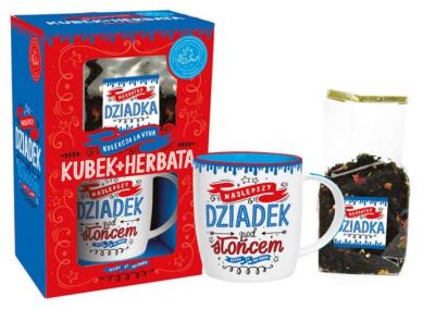 Opakowanie Zestaw kubek + herbata La Viva!-Dziadek