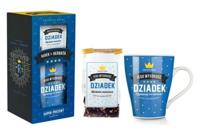 Opakowanie Zestaw kubek + herbata Royal-Dziadek