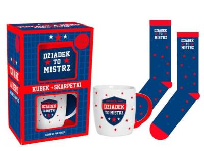 Opakowanie Zestaw kubek + skarpetki My Hero-Dziadek