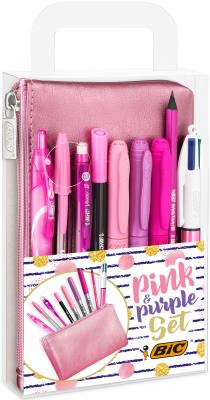 Opakowanie Zestaw pink&purple Bic