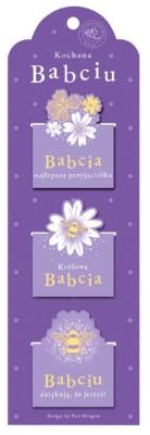 Opakowanie Zestaw zakładek Bees-Babcia