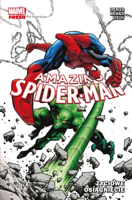 Amazing Spider-Man T.3 Życiowe osiągnięcie. Autor: Nick Spencer, Chris Bachalo, Ryan Ottley. SmakLiter.pl Okładka książki Amazing Spider-Man T.3 Życiowe osiągnięcie