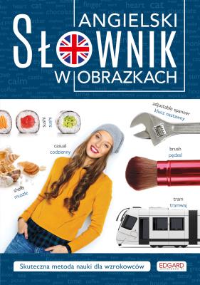 Angielski. Słownik w obrazkach. Autor: Marcin Frankiewicz. SmakLiter.pl Okładka książki Angielski. Słownik w obrazkach