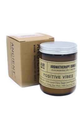 Aromaterapeutyczna świeca sojowa Pozytywne wibracje 200g. SmakLiter.pl Zdjęcie produktu Aromaterapeutyczna świeca sojowa Pozytywne wibracje 200g
