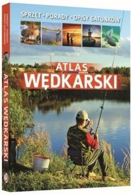 Atlas wędkarski. Autor: Łukasz Kolasa. SmakLiter.pl Okładka książki Atlas wędkarski
