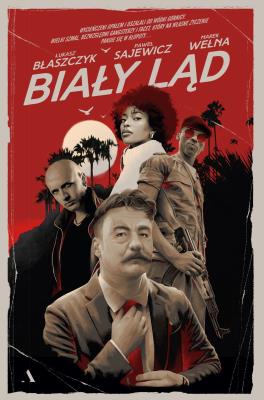 Biały ląd. Autor: Łukasz Błaszczyk, Sajewicz Paweł, Marek Wełna. SmakLiter.pl Okładka książki Biały ląd