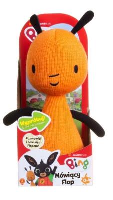 Bing Mówiący Flop pluszak. Wydawca: Golden Bear. SmakLiter.pl Opakowanie Bing Mówiący Flop pluszak