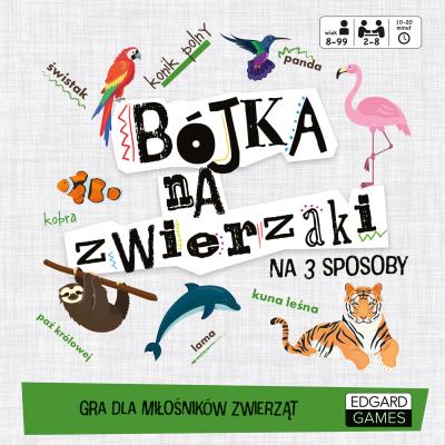 Bójka na zwierzaki. Wydawca: Edgard. SmakLiter.pl Opakowanie Bójka na zwierzaki