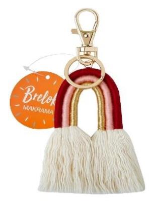 Opakowanie Brelok - markama. Bordowy