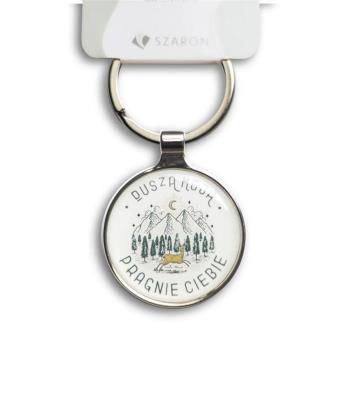 Opakowanie Brelok metalowy srebrny - Dusza moja