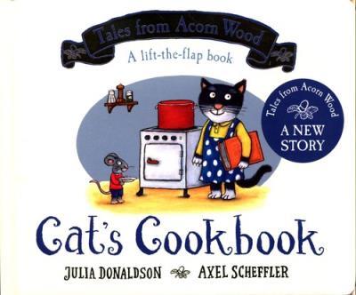 Cats Cookbook. Autor: Donaldson Julia, Scheffler Axel. SmakLiter.pl Okładka książki Cats Cookbook