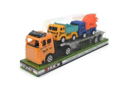 Opakowanie Ciężarówka z lawetą i pojazdami