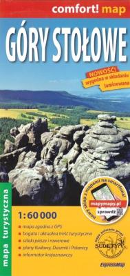 Okładka książki Comfort!map Góry Stołowe 1:60 000 lam. w.2022