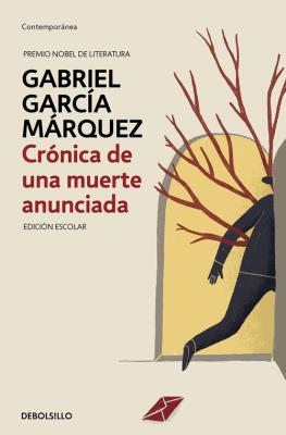 Cronica de una muerte anunciada literatura hiszpańska wydanie szkolne. Autor: Gabriel Garcia Marquez. SmakLiter.pl Okładka książki Cronica de una muerte anunciada literatura hiszpańska wydanie szkolne