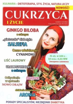 Okładka książki Cukrzyca i życie 1(3)/2022