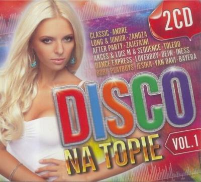 Okładka książki Disco na topie vol.1 (2CD)