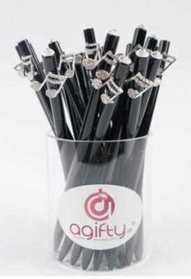 Opakowanie Długopis szesnastki srebrne