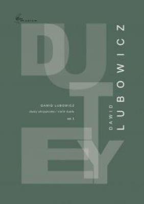 Duety skrzypcowe vol.3. Autor: Dawid Lubowicz. SmakLiter.pl Okładka książki Duety skrzypcowe vol.3