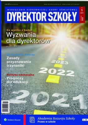 Okładka książki Dyrektor Szkoły 1/2022
