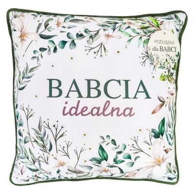 Opakowanie Dzień Babci. Poduszka zielona