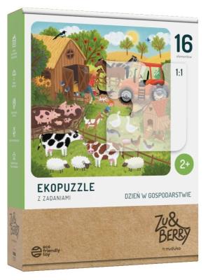 Opakowanie Ekopuzzle dwuelementowe Dzień w gospodarstwie