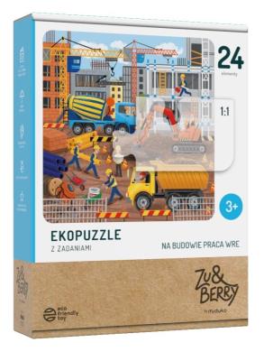 Opakowanie Ekopuzzle dwuelementowe Na budowie praca wre