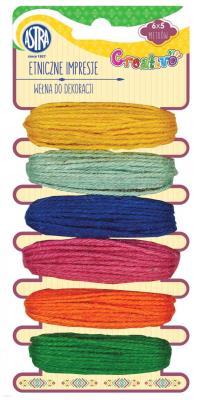 Opakowanie Etniczne inspiracje wełna 6x5m.