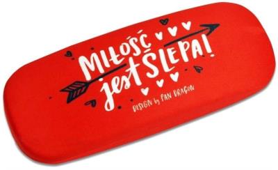 Opakowanie Etui na okulary - Miłość jest ślepa