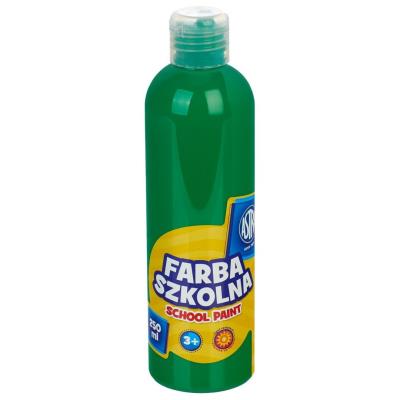 Opakowanie Farba szkolna Astra 250ml jasnozielona