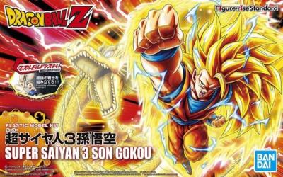 Okładka książki FIGURE RISE DBZ SUPER SAIYAN 3 SON GOKU