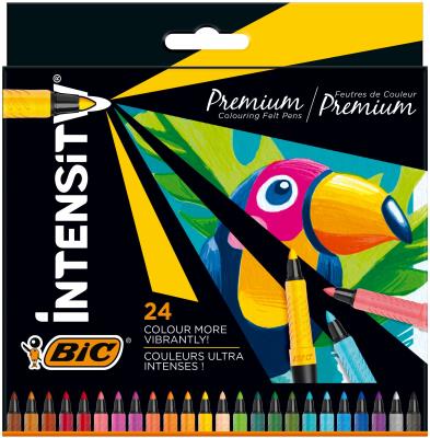 Opakowanie Fllamastry Intensity Premium BIC 24 kolorów