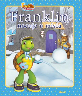 Okładka książki Franklin nocuje u misia