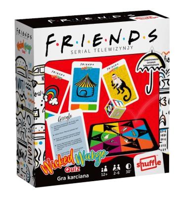 Friends Wicked Wango Game. Wydawca: Cartamundi. SmakLiter.pl Opakowanie Friends Wicked Wango Game