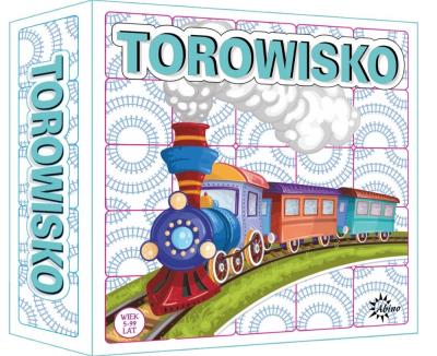 Gra Torowisko ABINO. Wydawca: ABINO. SmakLiter.pl Opakowanie Gra Torowisko ABINO