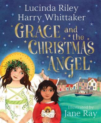 Grace and the Christmas Angel. Autor: Riley Lucinda, Whittaker Harry. SmakLiter.pl Okładka książki Grace and the Christmas Angel